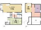 山陰本線 丹波口駅 徒歩11分 2階建 築76年