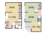 京都市東西線 太秦天神川駅 徒歩12分 2階建 築43年