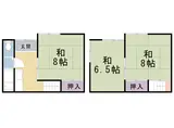 京都市烏丸線 鞍馬口駅 徒歩13分 2階建 築54年