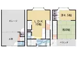 京福北野線 常盤駅(京都) 徒歩9分 3階建 築54年