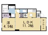 片町線 西木津駅 徒歩10分 2階建 新築