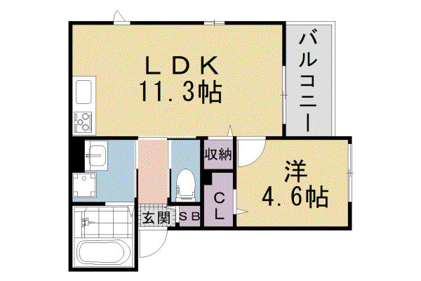 京阪電気鉄道京阪線 樟葉駅 徒歩13分 3階建 築4年