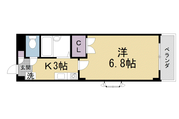 京阪電気鉄道京阪線 樟葉駅 徒歩18分 4階建 築29年