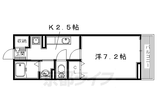 京阪電気鉄道京阪線 牧野駅 徒歩2分 2階建 築19年
