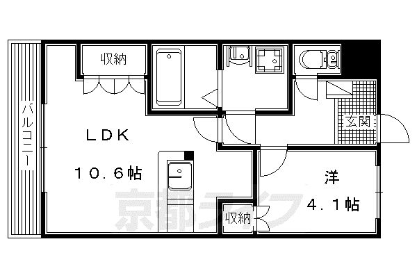 京阪電気鉄道京阪線 牧野駅 徒歩23分 18階建 築20年