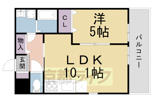 京阪電気鉄道京阪線 牧野駅 徒歩30分 3階建 築5年