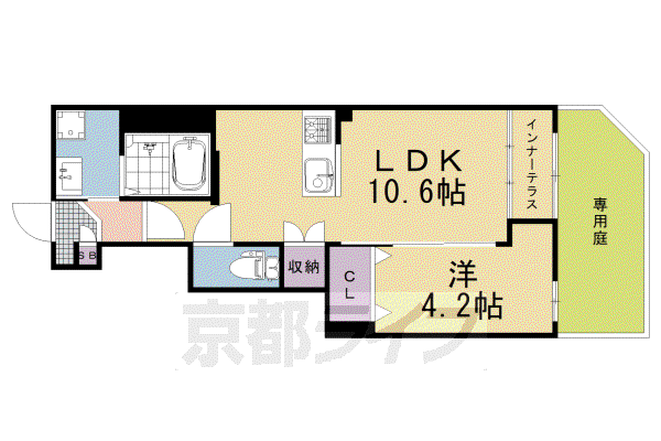 東海道本線 桂川駅(京都) 徒歩23分 2階建 築1年