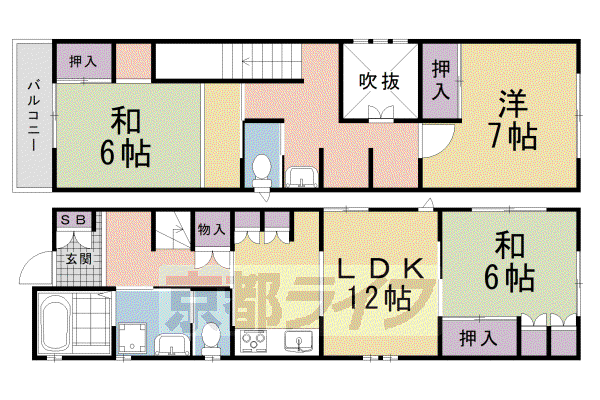 京都市烏丸線 今出川駅 徒歩15分 2階建 築25年