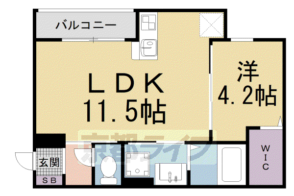 京阪電気鉄道京阪線 牧野駅 徒歩14分 3階建 築5年