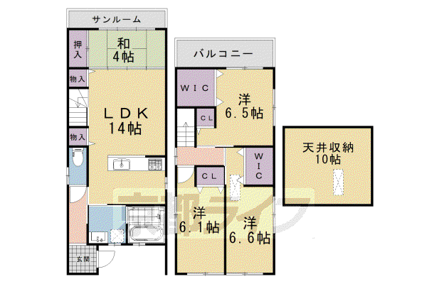 京都市烏丸線 北大路駅 徒歩6分 2階建 築11年