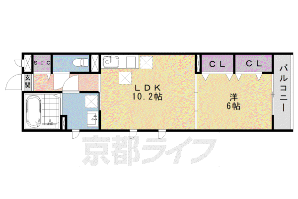 阪急電鉄京都線 洛西口駅 徒歩10分 2階建 新築