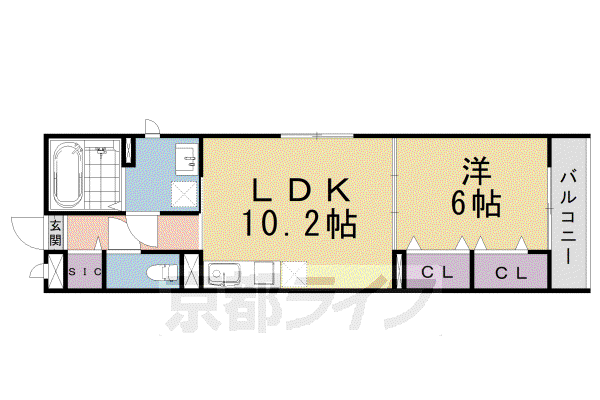 阪急電鉄京都線 洛西口駅 徒歩10分 2階建 新築