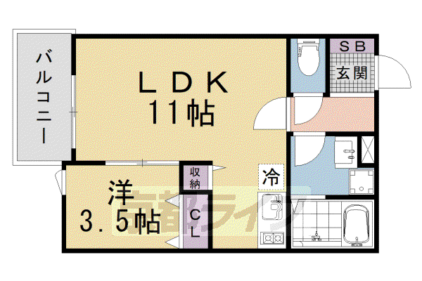 京都市東西線 東野駅(京都) 徒歩13分 3階建 新築