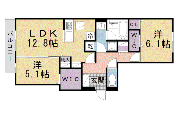京阪電気鉄道京阪線 枚方公園駅 徒歩7分 2階建 築1年