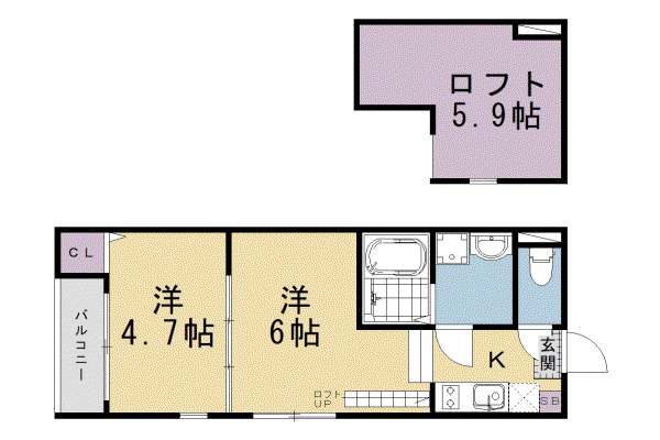 京阪電気鉄道京阪線 藤森駅 徒歩12分 2階建 築1年