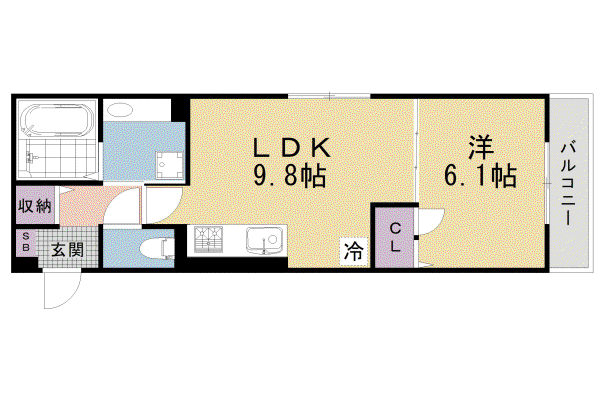山陰本線 二条駅 徒歩5分 3階建 新築