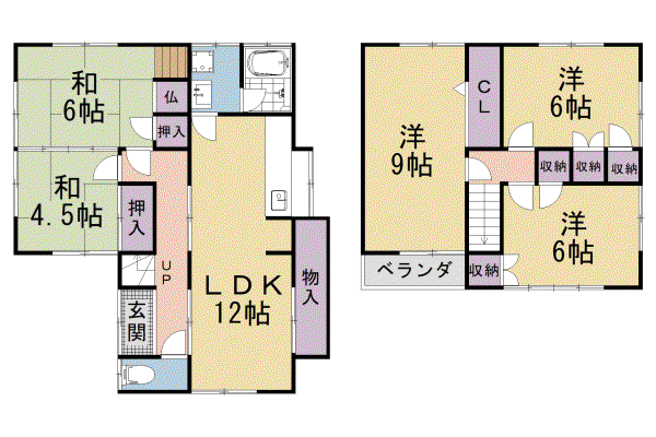 京都市東西線 椥辻駅 徒歩9分 2階建 築45年