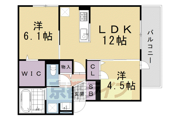 阪急電鉄嵐山線 上桂駅 徒歩10分 3階建 築1年