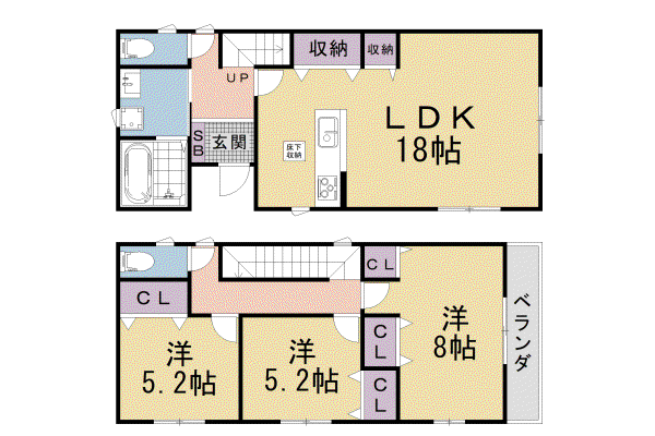 東海道本線 膳所駅 徒歩9分 2階建 築9年