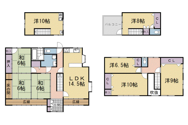 奈良線 山城青谷駅 徒歩110分 2階建 築27年