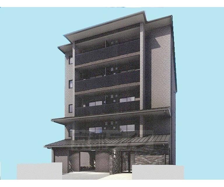 京福北野線 北野白梅町駅 徒歩17分  新築(1K/3階)