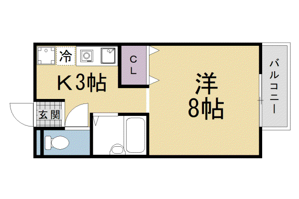 片町線 長尾駅(大阪) 徒歩32分 2階建 築30年