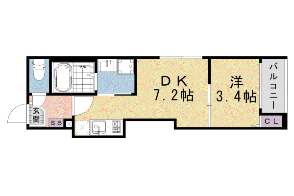東海道本線 西大路駅 徒歩11分 3階建 新築