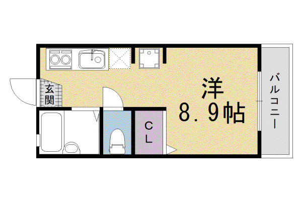 阪急電鉄嵐山線 松尾大社駅 徒歩8分 2階建 築33年