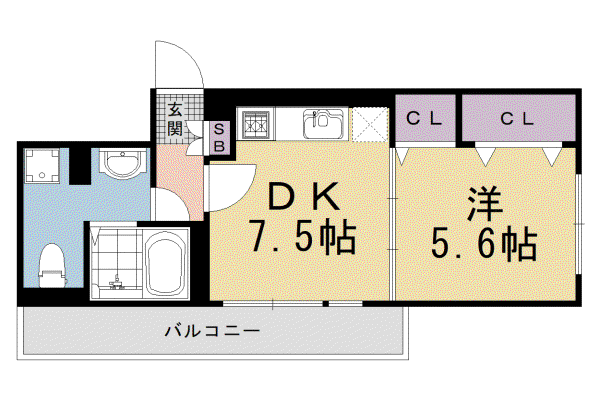 京都市東西線 太秦天神川駅 徒歩1分 6階建 築22年
