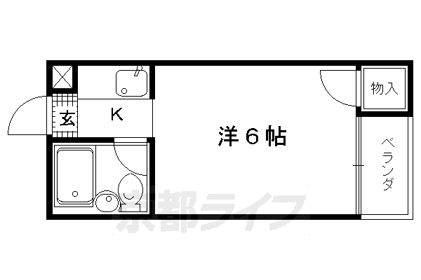 京都市烏丸線 北山駅(京都) 徒歩28分 3階建 築45年