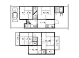 叡山電鉄 二軒茶屋駅(京都) 徒歩30分 2階建 築54年