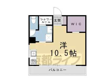 田辺ビル(ワンルーム/3階)の間取り写真