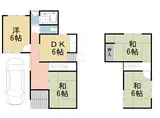 山陰本線 嵯峨嵐山駅 徒歩13分 2階建 築55年