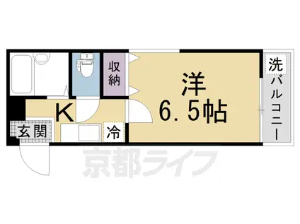 PLUM21(1K/3階)の間取り写真