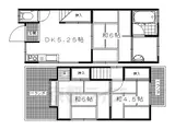 京阪電気鉄道京阪線 淀駅 徒歩30分 2階建 築45年