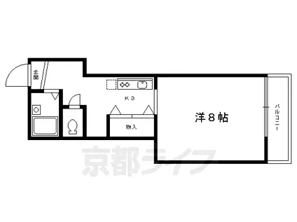 MA・MAISON(1K/3階)の間取り写真