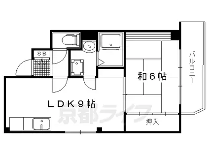 MAC・COOP(1LDK/5階)の間取り写真
