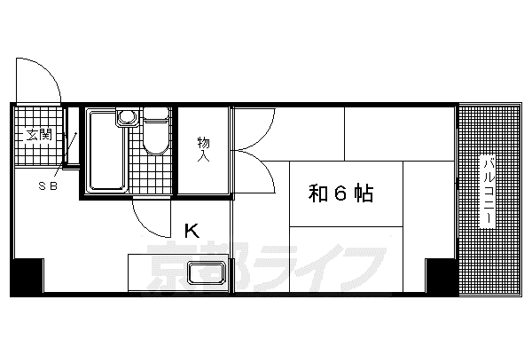 京都市烏丸線 五条駅(京都市営) 徒歩7分 5階建 築39年