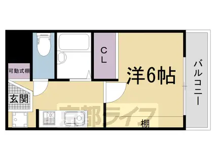 ネオレジデンス(1K/3階)の間取り写真