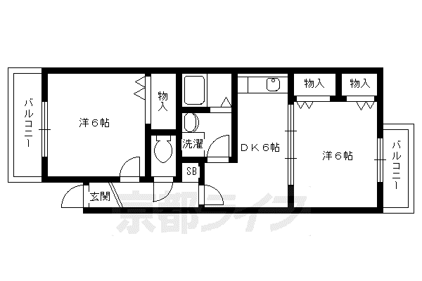 京都市烏丸線 鞍馬口駅 徒歩17分 2階建 築28年