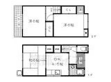 京都市東西線 石田駅(京都市営) 徒歩14分 2階建 築53年