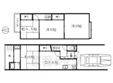 叡山電鉄 茶山・京都芸術大学駅 徒歩1分 2階建 築54年