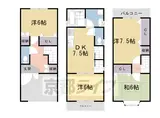 阪急電鉄京都線 西院駅(阪急) 徒歩10分 3階建 築26年