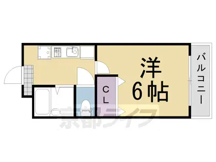 澤田マンション(1K/3階)の間取り写真