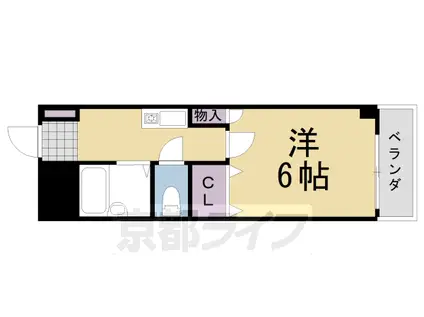 STAGEA(1K/2階)の間取り写真