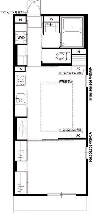 リブリ・富士見ガーデン 3階階 間取り