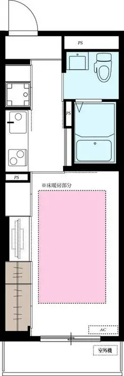 リブリ・モンターニュ 1階階 間取り