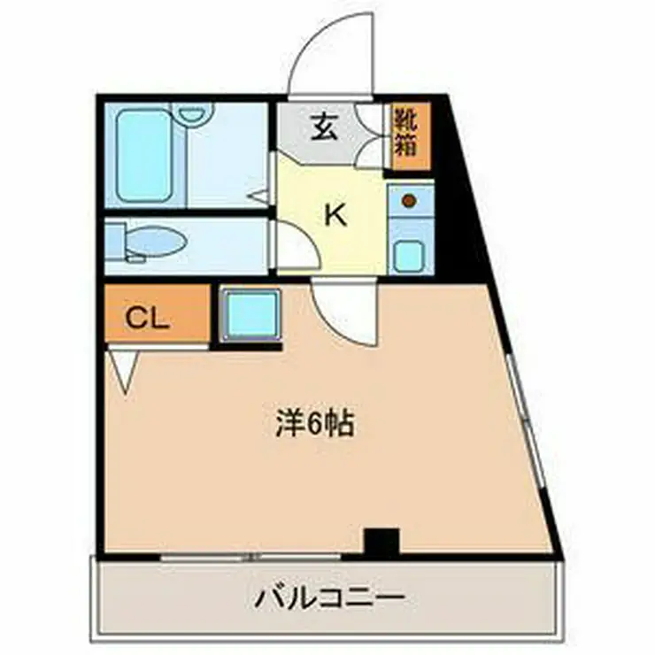 セブンコート 3階階 間取り