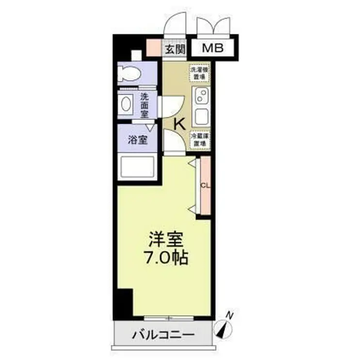 ヴューテラス戸田公園 7階階 間取り