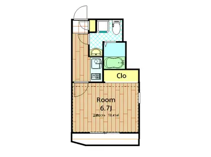 SEED SAVE NISHIKOUJIYA(1K/3階)の間取り写真